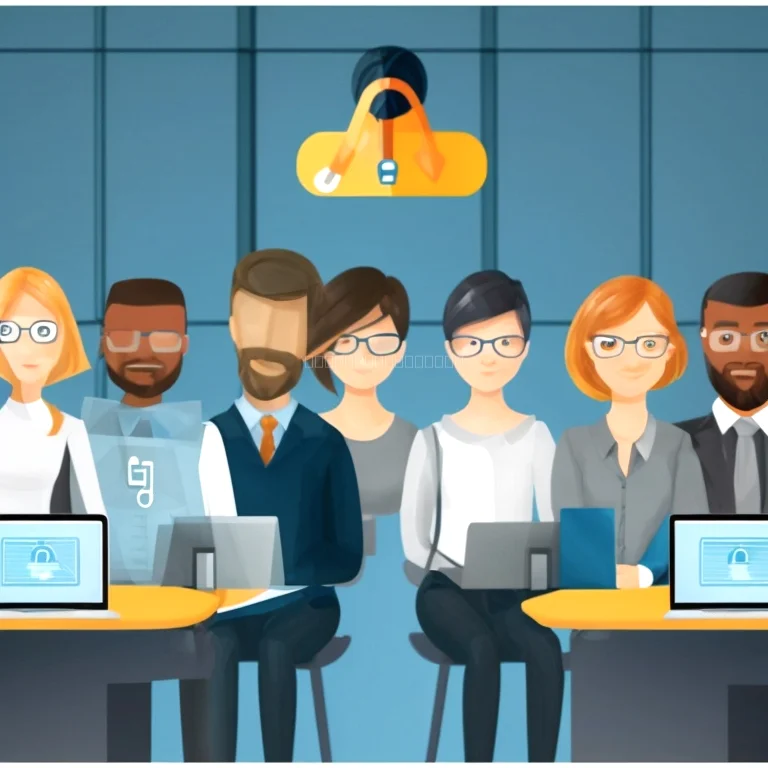 Cyber Lesson training session with instructor and learners