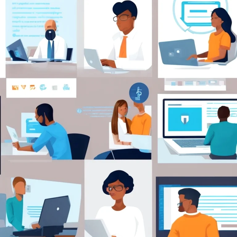 Students participating in a Cybersecurity training session